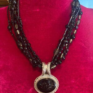 Beautiful multi-strand necklace !